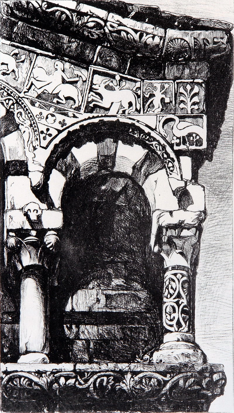 Arco della Facciata della Chiesa di San Michele, 1849